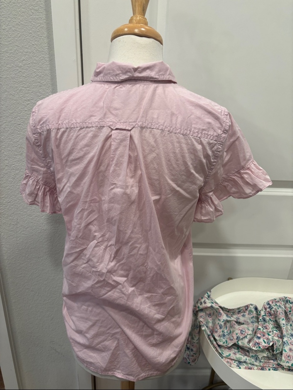 Set of 2 J. Crew Short Sleeve Button Down Blouses - Picture 5 of 10